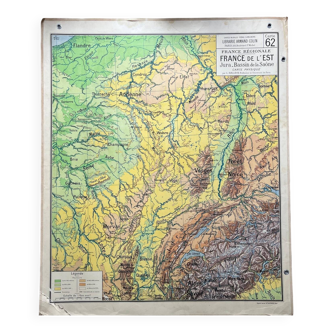 Carte Vidal Lablache