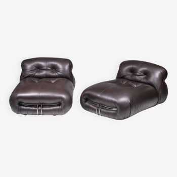 Paire de fauteuils Scarpa