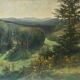 HSP painting "Tree Valley Landscape" by Othon Pfeiffer
