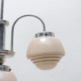 Lustre Art déco à trois bras, années 1930