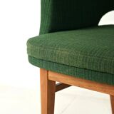 Oslosund armchair by Kinnarps in forest green, 1950s