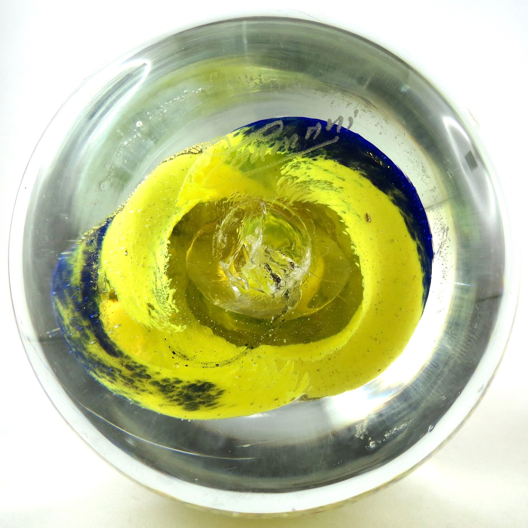 Sulfure press-paper ada loumani glass Biot glass design paperweight/novaro