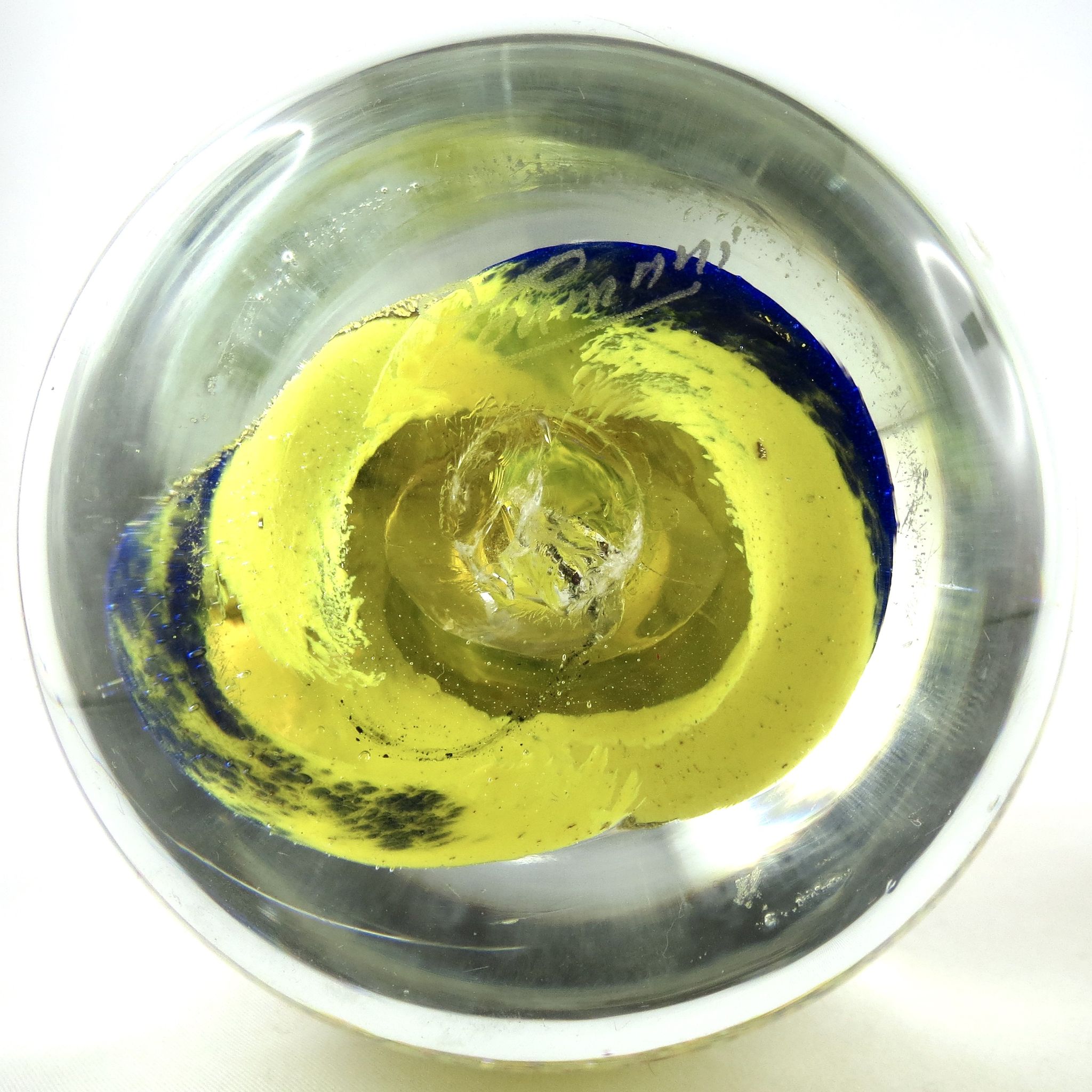 Sulfure press-paper ada loumani glass Biot glass design paperweight/novaro