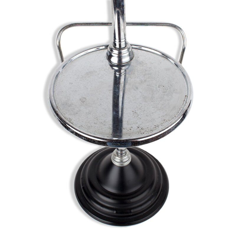 Vintage standing ashtray  with magazine rack and tablet
