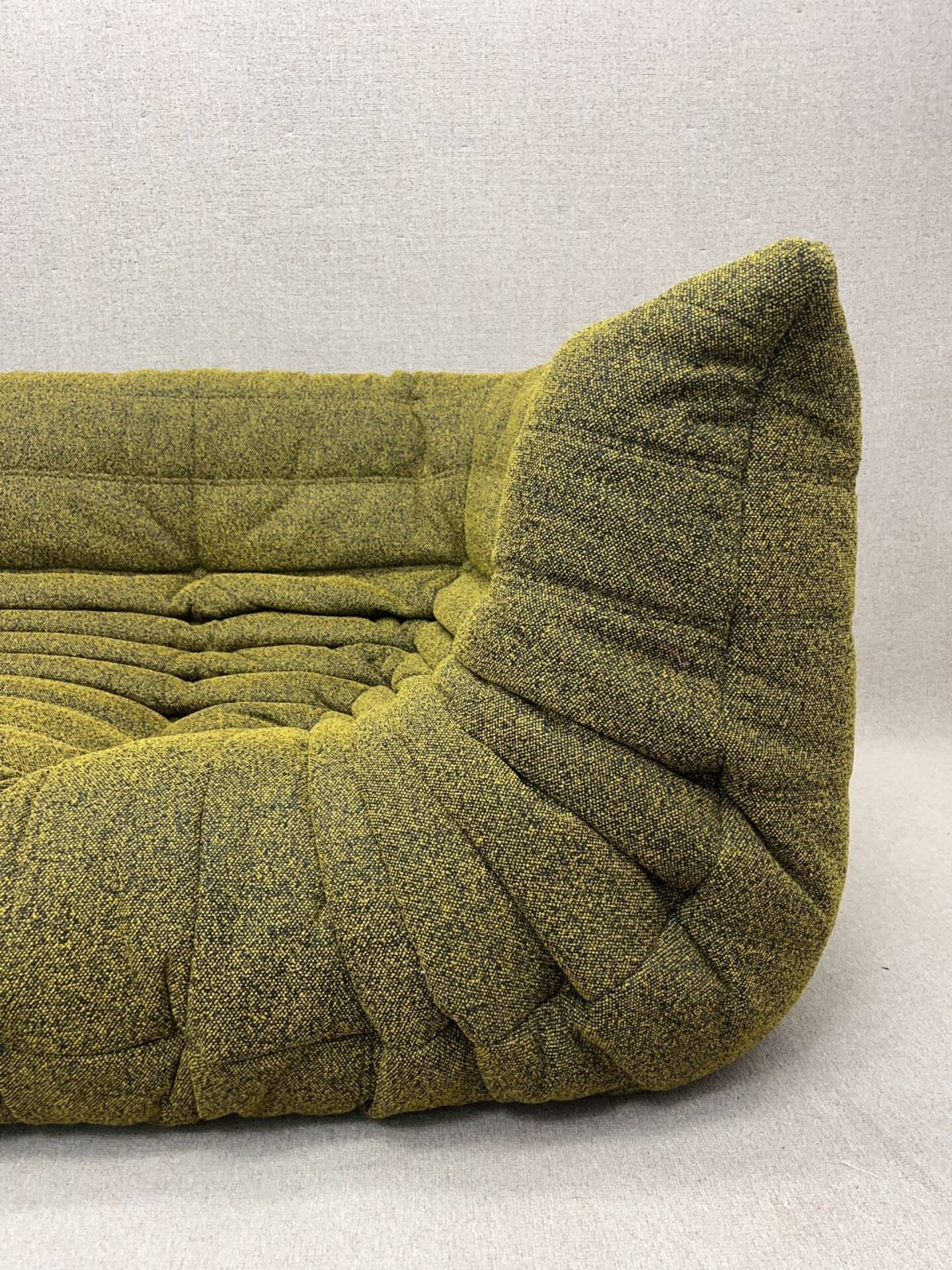 Ligne Roset Togo modular two-seater with armrests.