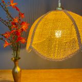 Suspension lamp vintage pink
