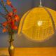 Suspension lamp vintage pink
