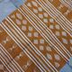 Moroccan Berber yellow kilim carpet made entirely by hand in pure wool