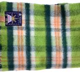 Vintage tartan throw