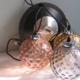 Peill & Putzler Cascade lamp verre bullé