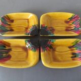 4 aperitif serving bowls