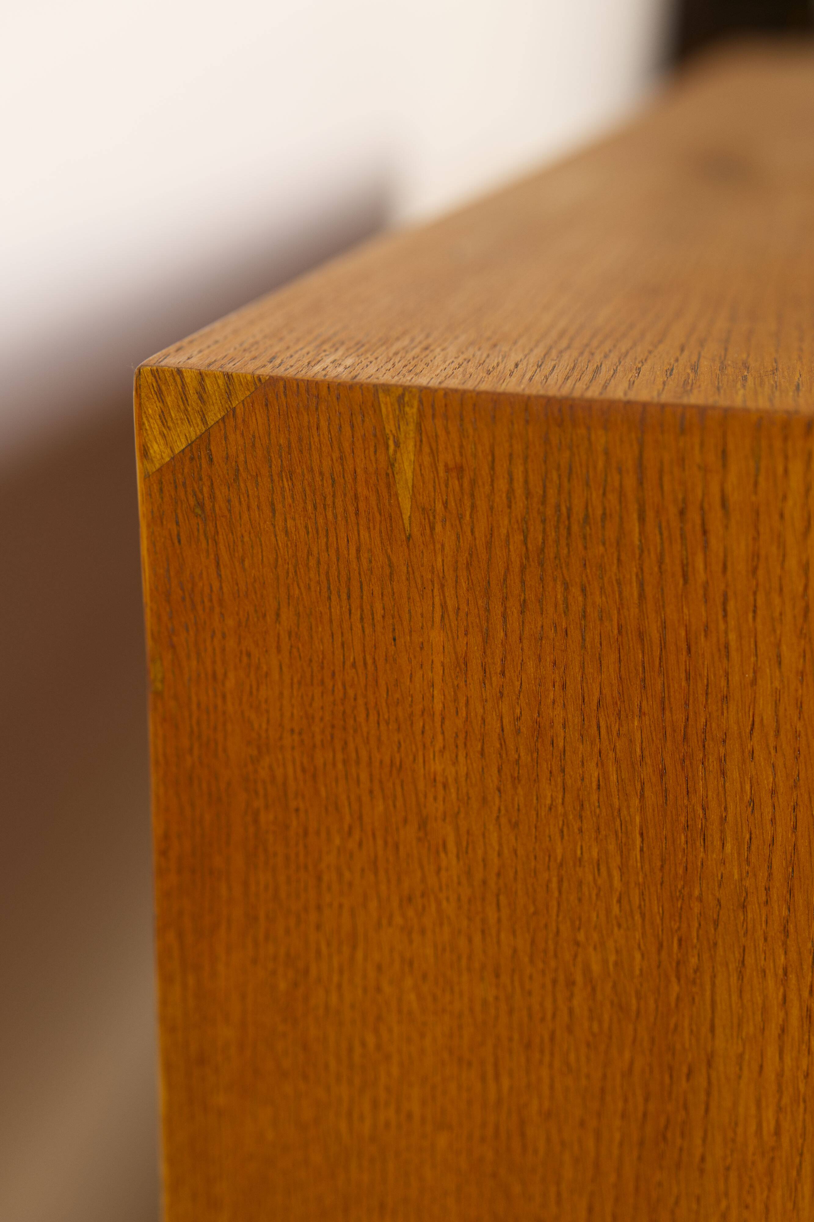 Oak and teak chest of drawers by Børge Mogensen for Karl Andersson & Söner, 1958