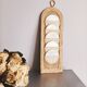 Mother-of-pearl coaster its support