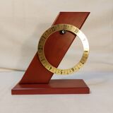 Artempo designer table clock by suko - 80s