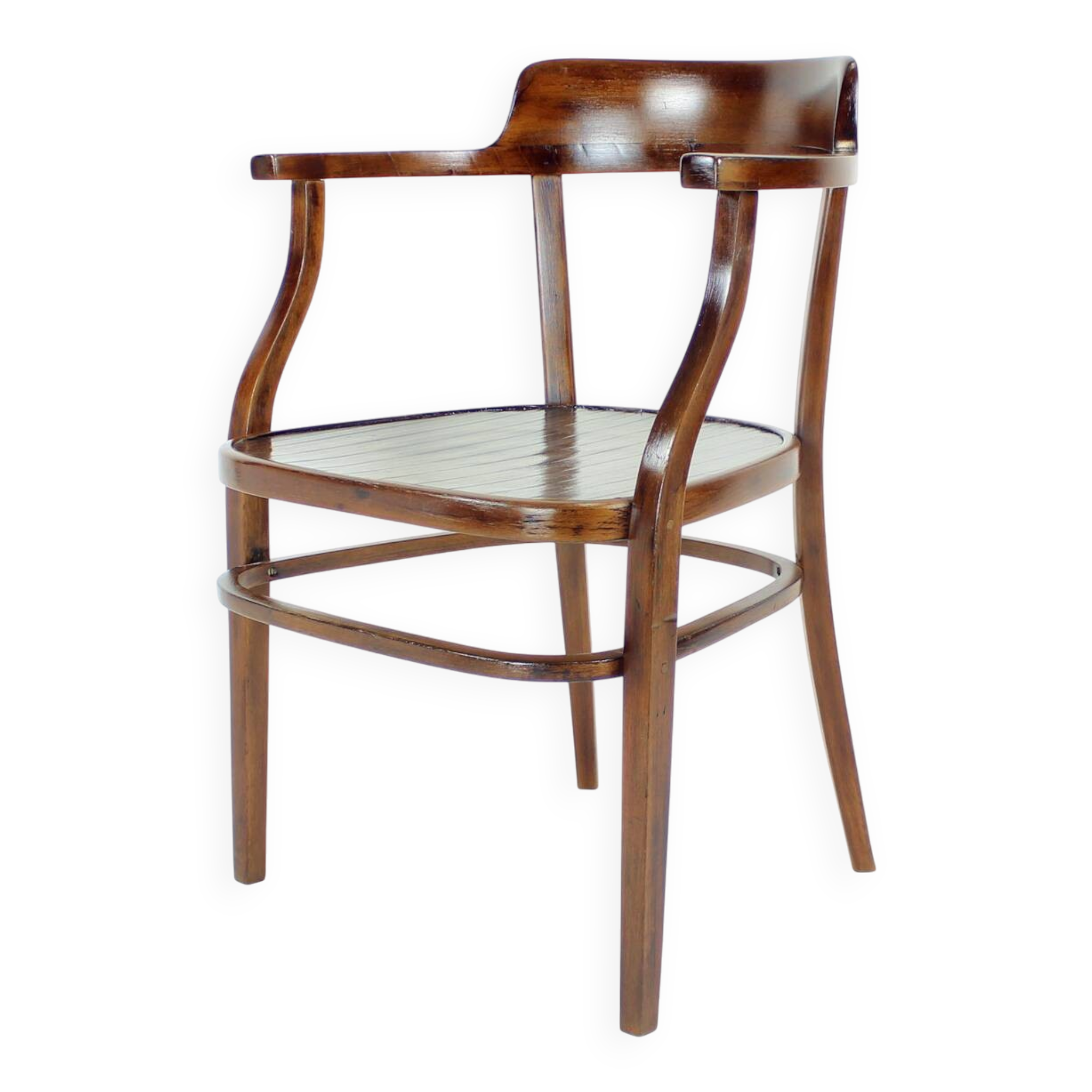 Otto Wagner For Thonet Bentwood Armchair No. 6048, Austria, C. 1900
