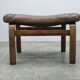 Leather Ottoman by Ingmar Relling for Westnofa, Norway, 1960s