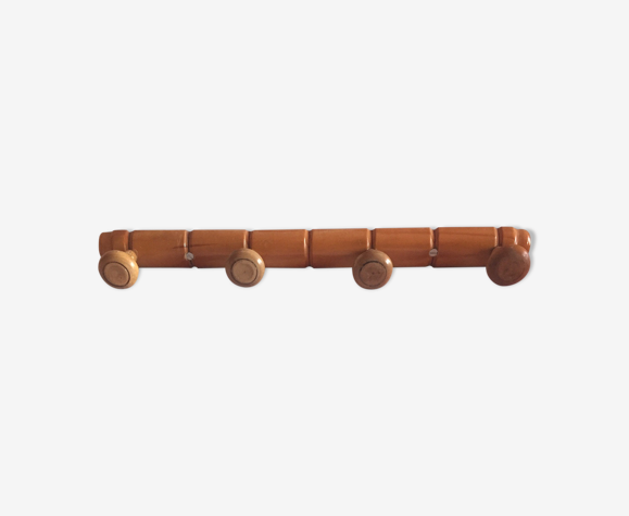 Portemanteau mural en bois