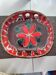 Magnificent decorative plate or fruit bowl signed Vallauris vintage.
