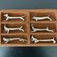 6 various animal knife holders