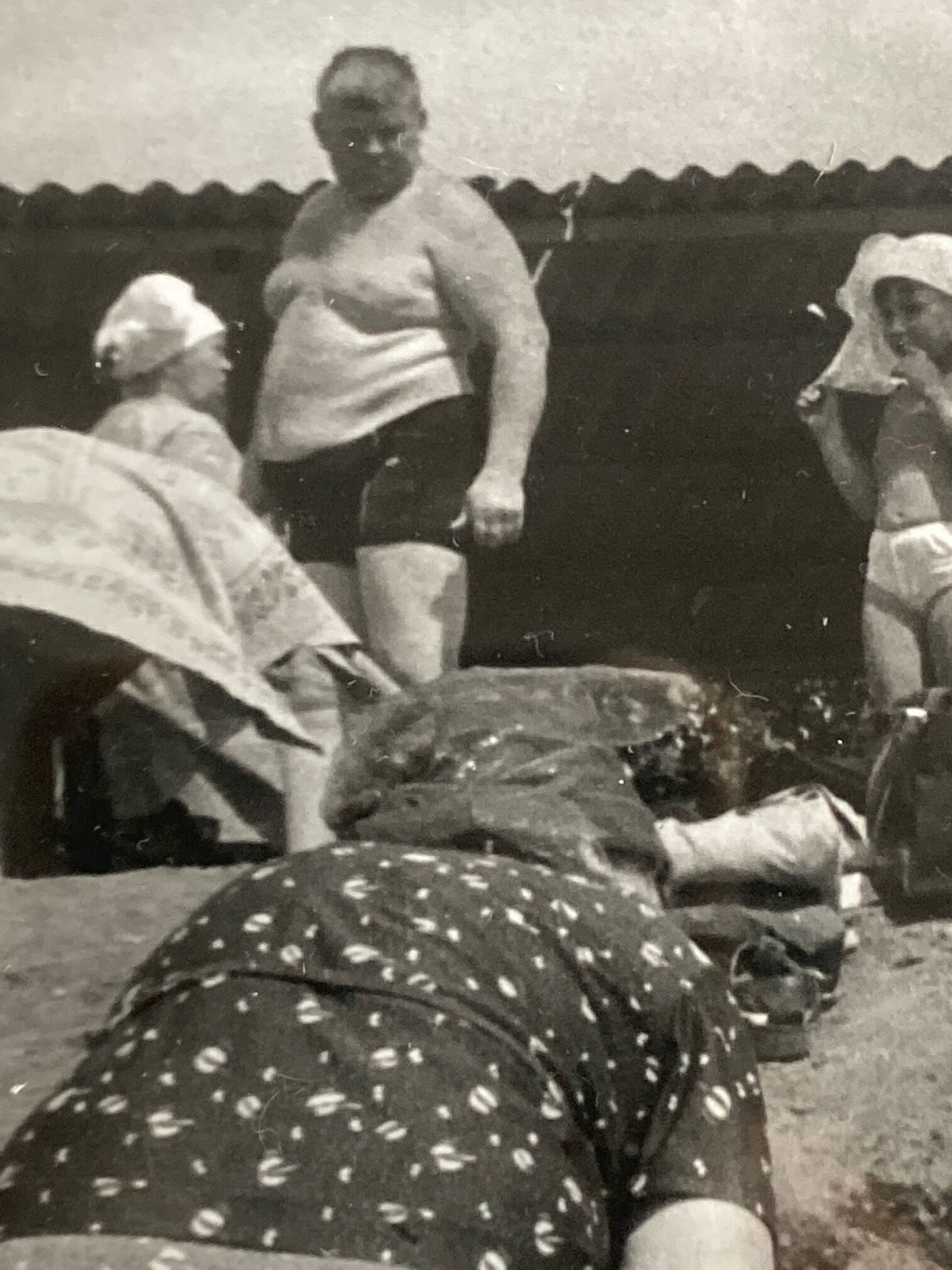 Vintage photograph by Boris Mikhailov from the Salt Lake series