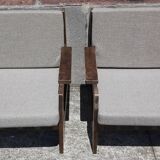 Pair of armchairs 60s