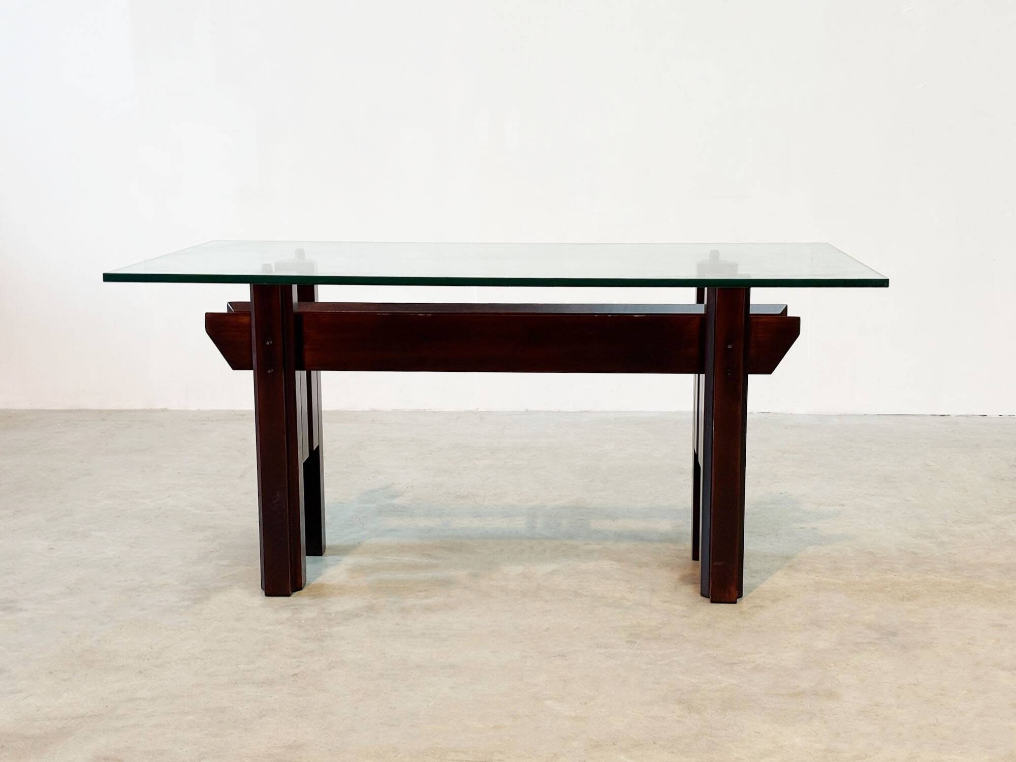 Dining table "Cangrande" by Franco Poli for Bernini