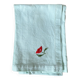 Serviettes vintage brodées