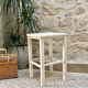 Tabouret en bois