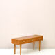 Oak entryway console