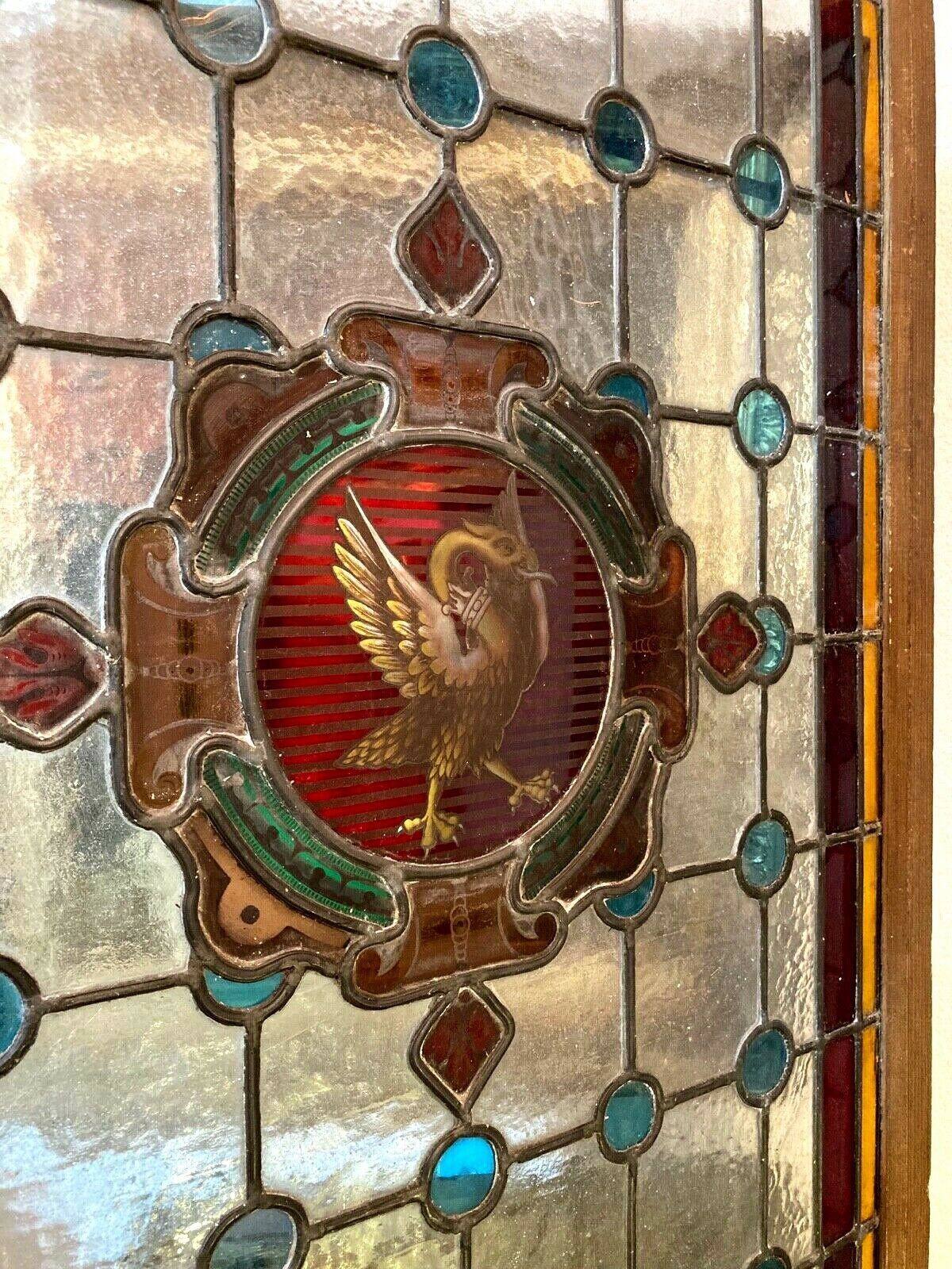 Stained glass windows for separation or partition