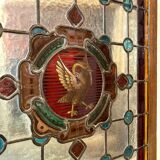 Stained glass windows for separation or partition