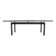 Early LC6 steel and wood dining table by Le Corbusier et al. for Cassina