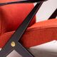 Fauteuil Bengt Ruda, Triva, hêtre laqué noir, 1950