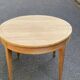 Louis XVI round extendable dining table renovated 160cm 19th century
