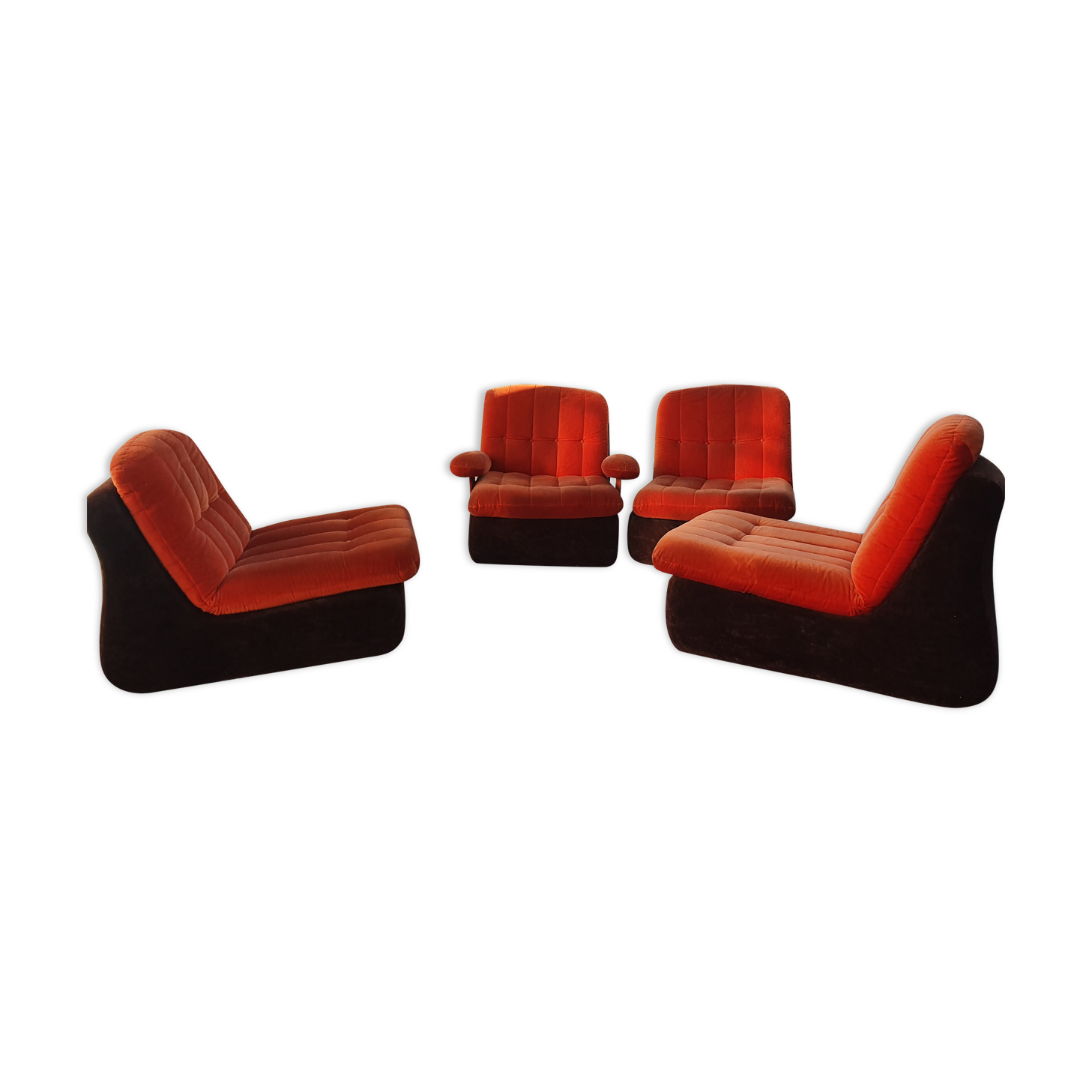 4 modular velvet heaters year 60/70