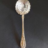 Antique silver metal shaker