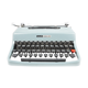 Olivetti Lettera 32 blue pastel Qwerty English