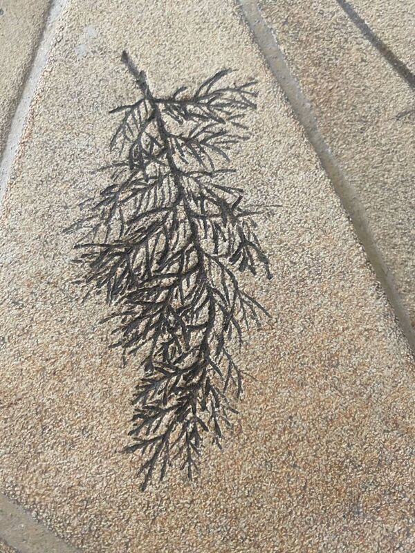 Table basse vintage signée Barrois