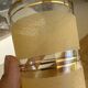 Service for orangeade in frosted glass