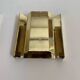 Pair of vintage wall lights, solid brass, Borens 1960