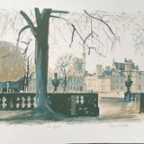 Edwin La Dell 1914-1970: Lithograph Canford England 46/75, 1959