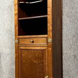 Empire style mahogany bookcase cabinet circa 1880 (A)