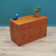 Teak chest of drawers, 1990s, Danish design, production: Denmark