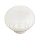 White glass spiral wall lamp by Polam Vikasy, Poland in the 1970s.