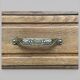 Art Deco bonnetière wardrobe from Paris in raw and solid oak.