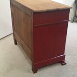 Patinated chest of drawers