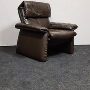 Vintage leather easy chair by Erpo