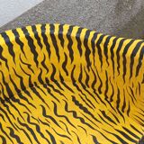 “Tiger” look wooden armchair