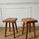 Elm stool S01 Pierre Chapo