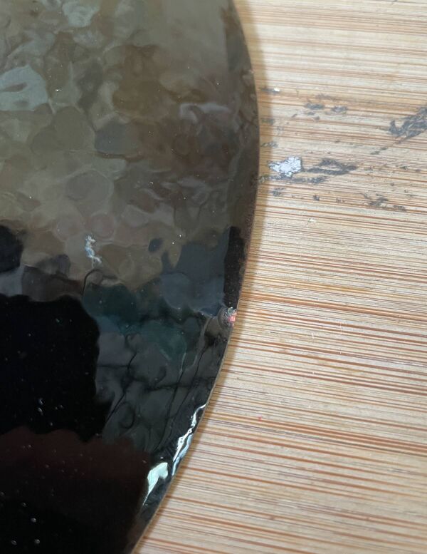 Assiette émaillée sur cuivre par Jules Perrier Québec Canada - 1950